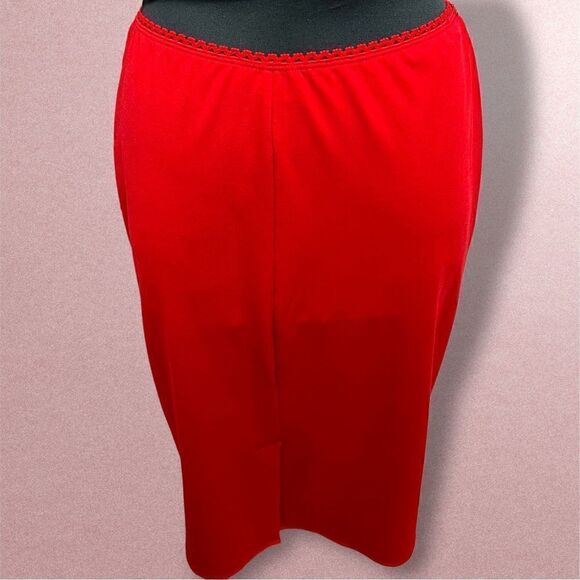 NWOT pin up girl! clothing red pencil skirt vintage deadstock see measurements - Picture 4 of 10